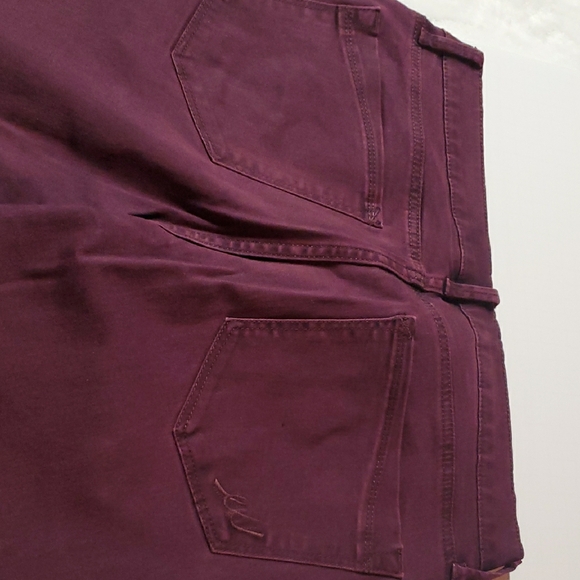 Express Purple Ankle Jeans Size 12 - Picture 6 of 9